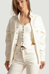 Long Sleeve Denim Shirt for Women