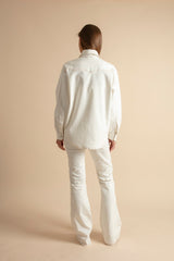 Unisex Long Sleeve Denim Shirt