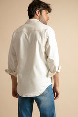 Men's Denim Long Sleeve Shirt