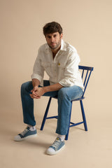 Men's Denim Long Sleeve Shirt
