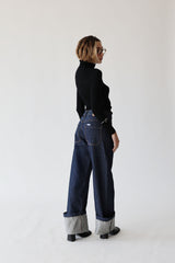 Vaqueros Recto Vuelta Bajo