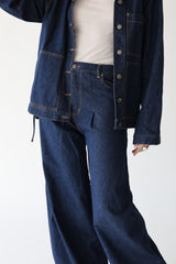 Vaqueros Anchos con Pinza