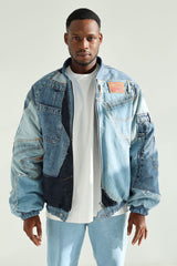Upcycling Denim Bomber - Limited Edition