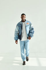 Upcycling Denim Bomber - Limited Edition