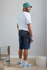 bermudas vaqueras azules para hombre