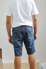 bermudas vaqueras azules para hombre