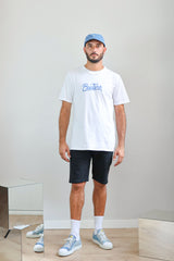 bermudas vaqueras azules para hombre