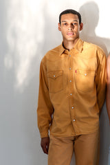 Men's Denim Long Sleeve Shirt