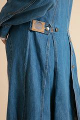 Denim Trench Coat for Women - Limited Edition