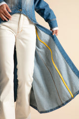 Denim Trench Coat for Women - Limited Edition