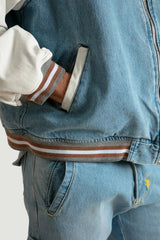 Bomber Vaquera Combinada para hombre - Edición Limitada