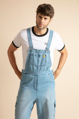 Unisex Blue Denim Overalls