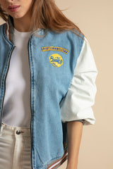 Combined Denim Bomber - Limited Edition