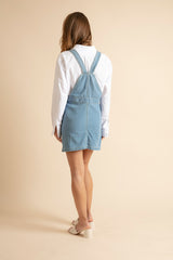 Denim Overalls Skirt