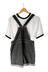 Unisex Short Denim Overalls