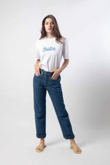 Pantalones de vaquera rectos