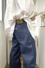 Straight Leg Jeans with Low Turn-Up