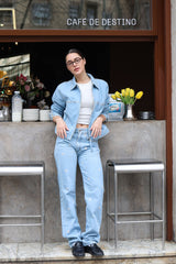 Straight Jeans for Women Old Look