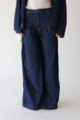 Vaqueros Anchos con Pinza