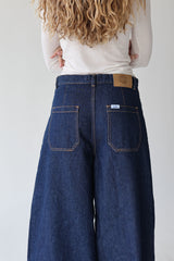 Vaqueros Anchos con Pinza