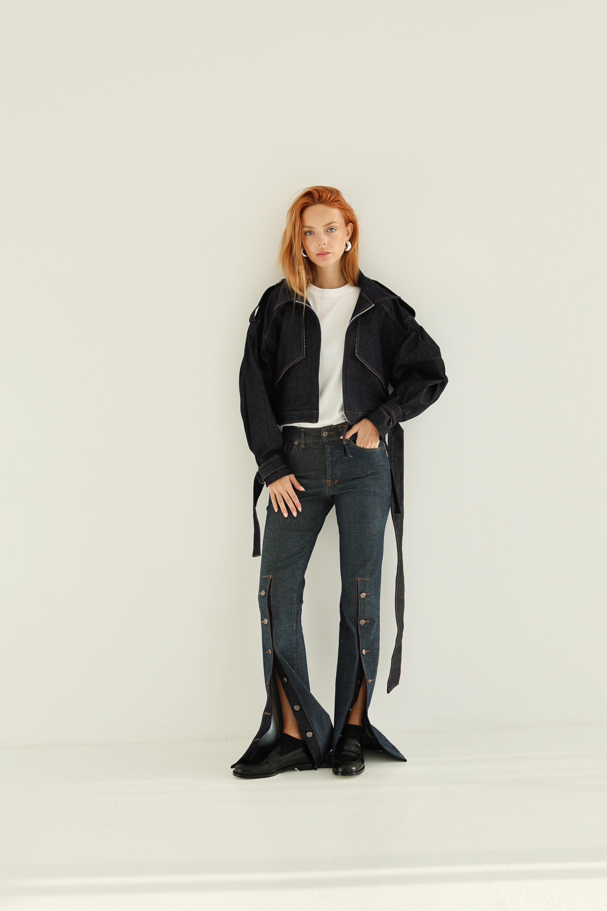 Vaqueros Blancos Acampanados para Mujer – Bustins Jeans
