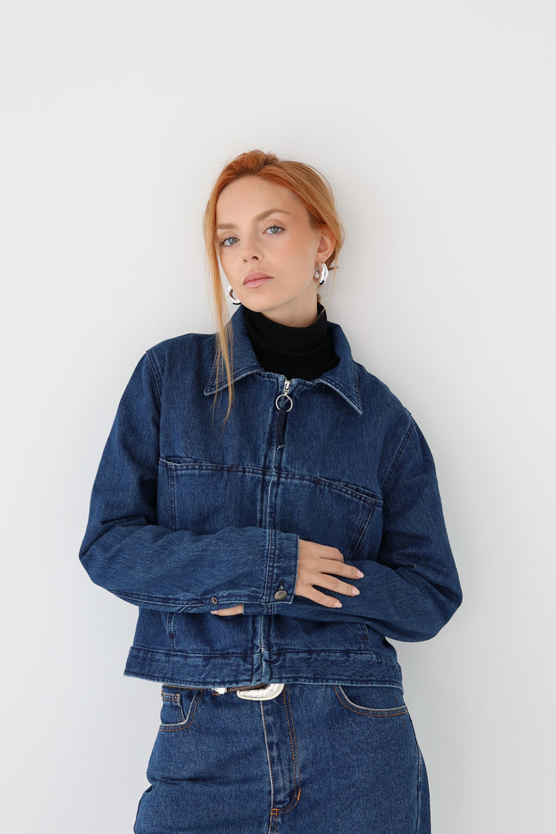 Straight-Cut Denim Jacket - Limited Edition