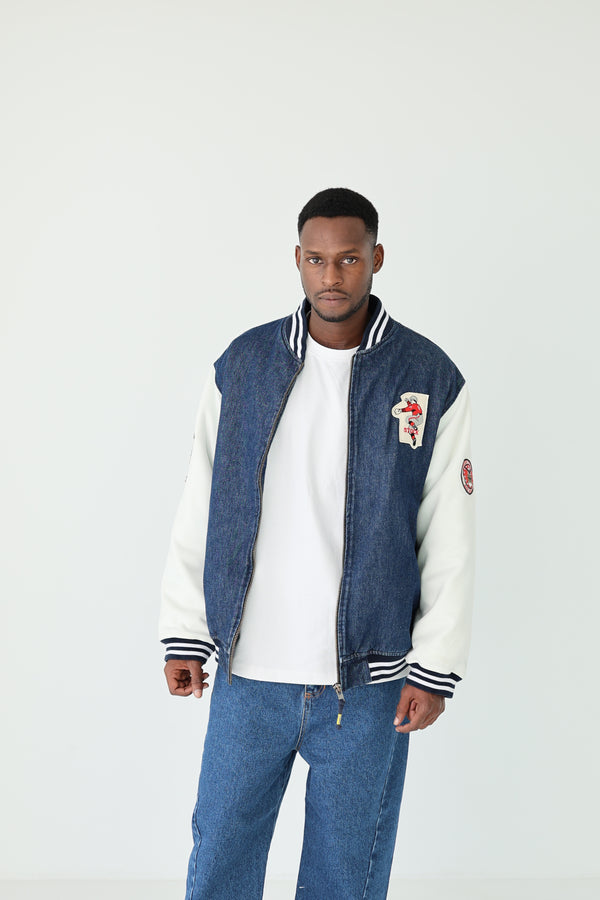 Blue Denim Bomber - Limited Edition