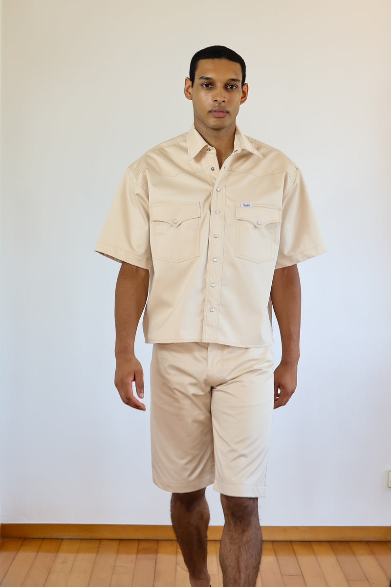 Bermuda Vaquera Beige