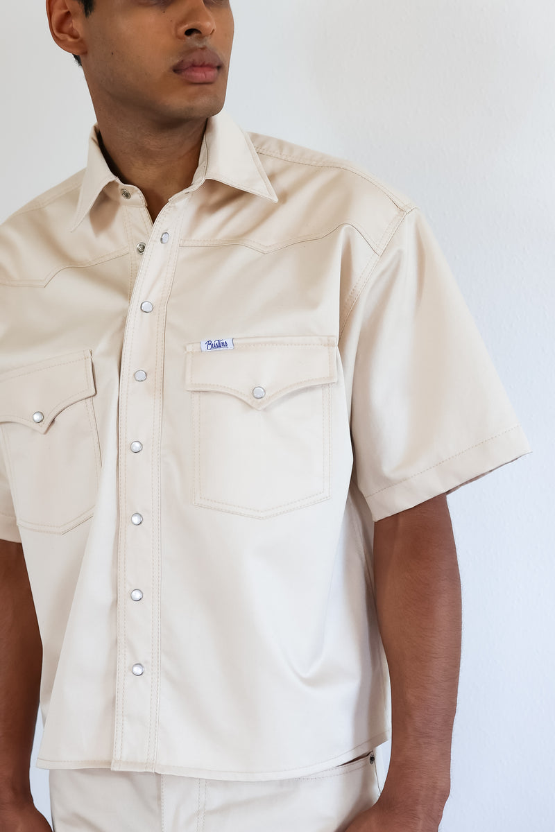 Camisa de Màniga Llarga Vaquera per a Home