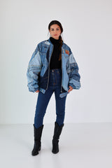 Upcycling Denim Bomber - Limited Edition