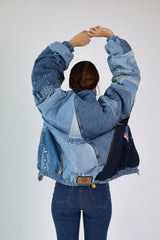 Upcycling Denim Bomber - Limited Edition