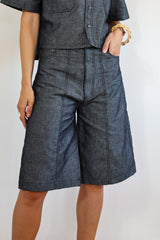 Bermuda Denim Costuras