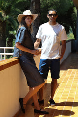 Bermuda Denim Costuras