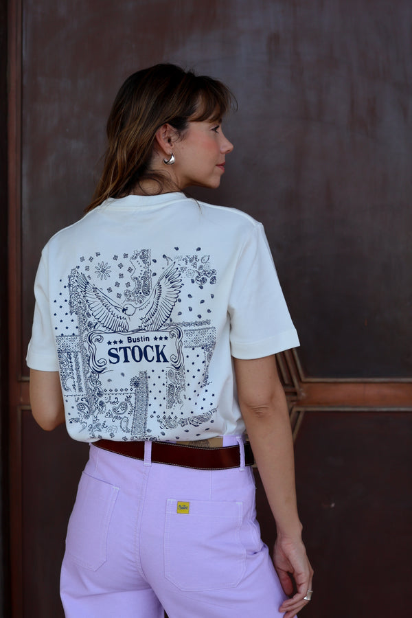 Organic Cotton STOCK Print T-shirt for Women