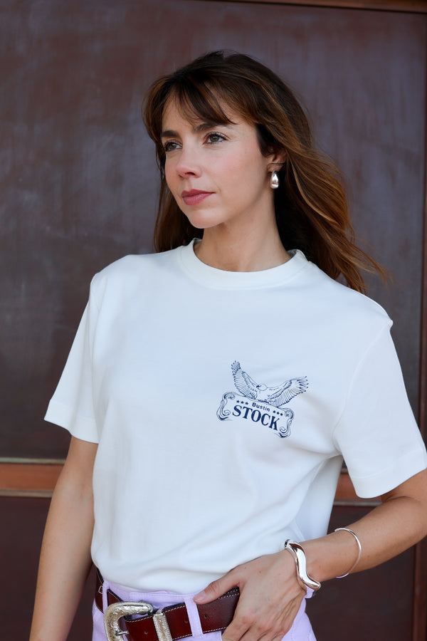 Organic Cotton STOCK Print T-shirt for Women