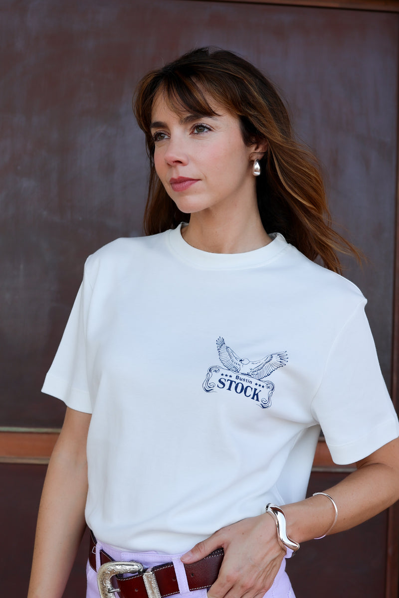 Camiseta estampa STOCK Algodón Orgánico para mujer