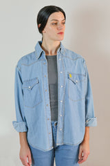 Long Sleeve Denim Shirt for Women