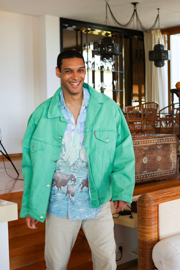 Chaqueta USA 90's Green
