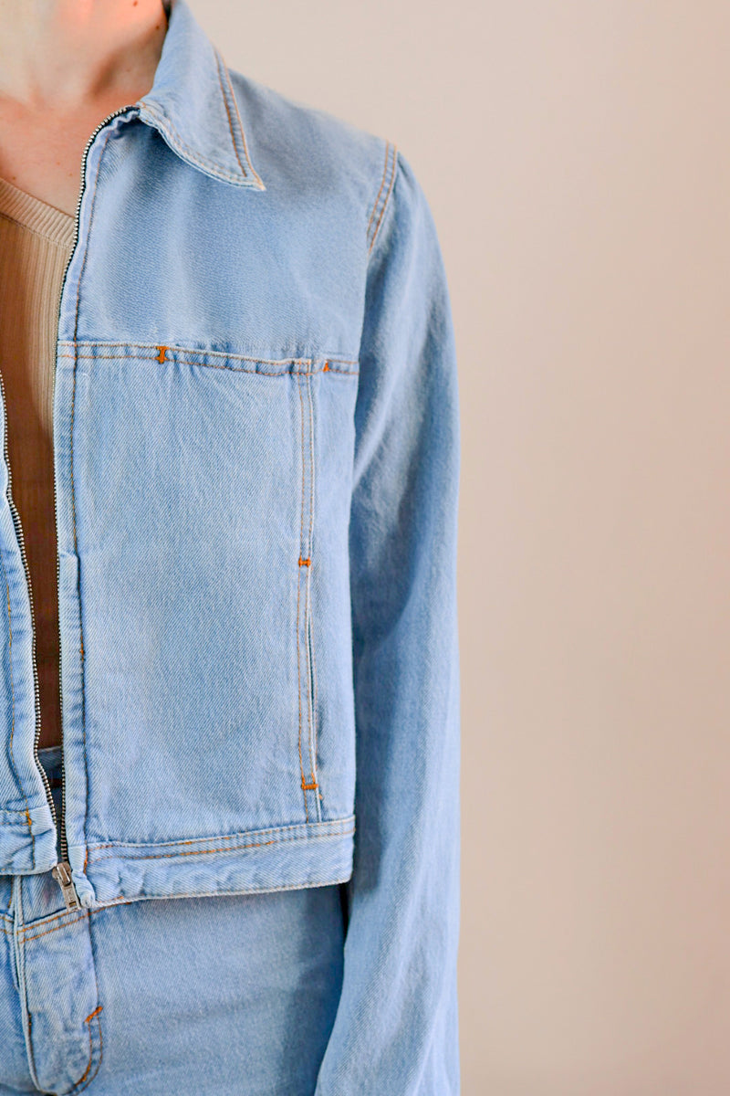 Straight-Cut Denim Jacket - Limited Edition
