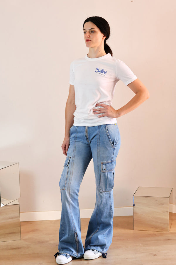 Pantalones Vaqueros Cargo para Mujer