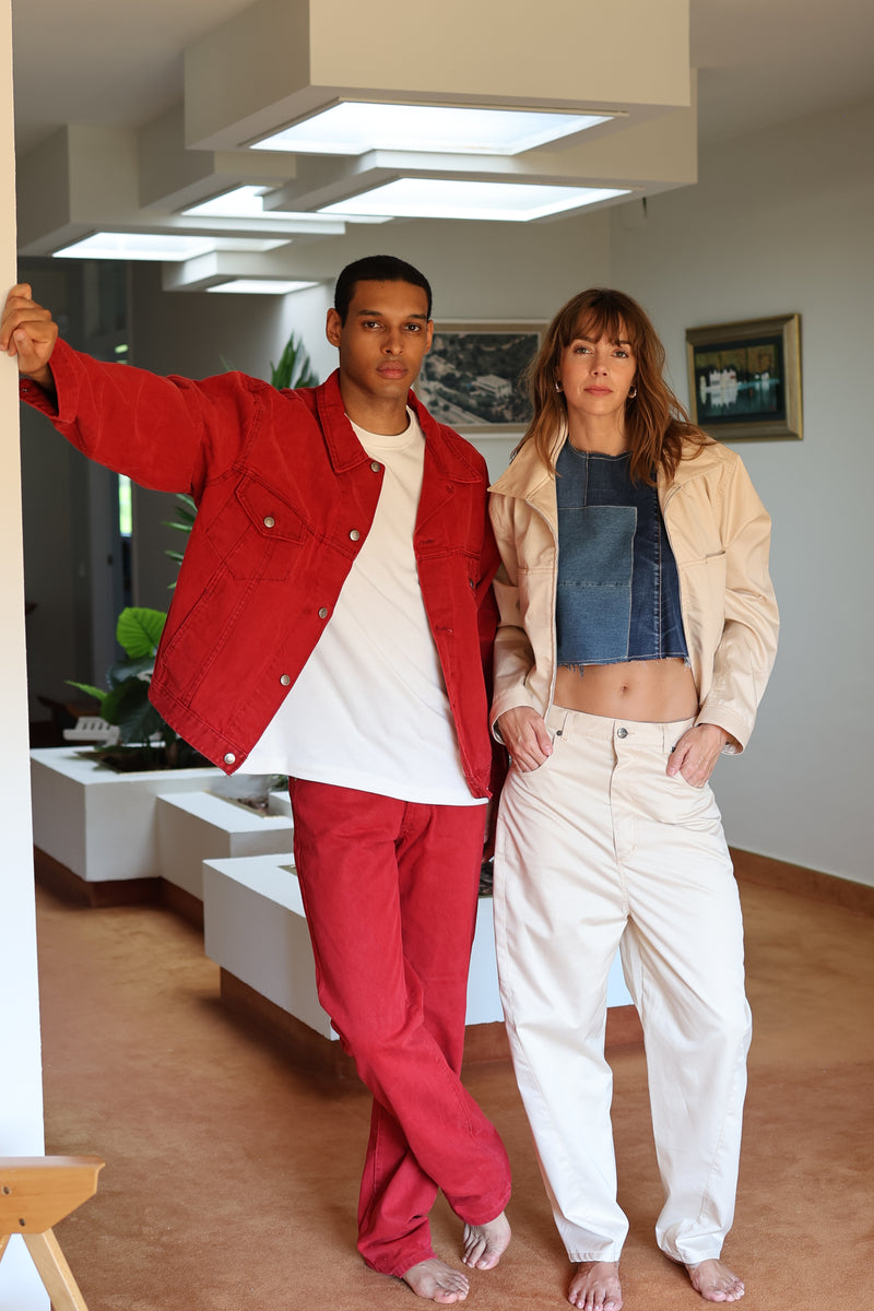 Chaqueta Vaquera liviana de corte recto - Edición Limitada