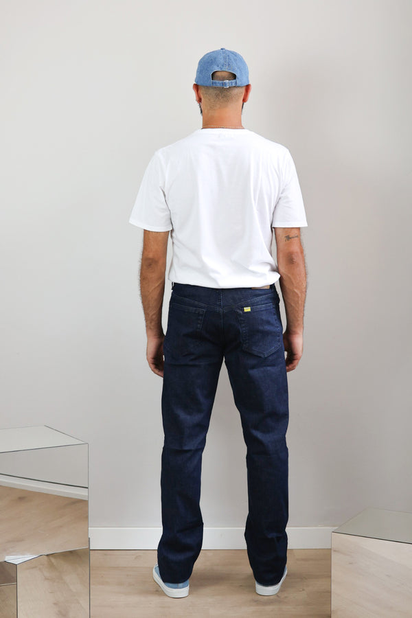 Men's Stone-Washed Stretch Jeans