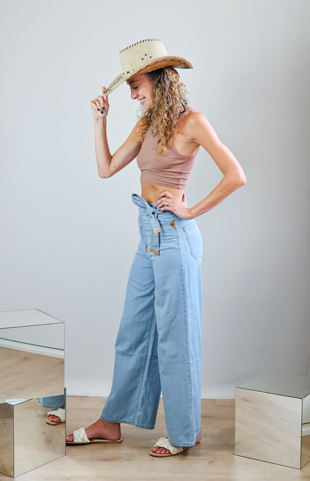 Vaqueros de Mujer con Cinturón – Bustins Jeans