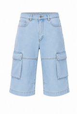 Bermuda Vaquera Cargo Hombre