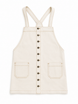 Denim Overalls Skirt