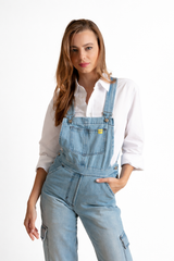 Blue Denim Overalls for women