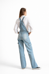 Blue Denim Overalls for women