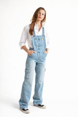Blue Denim Overalls for women