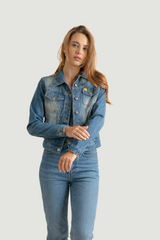 Short Denim Jacket for Women