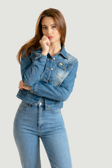 Short Denim Jacket for Women